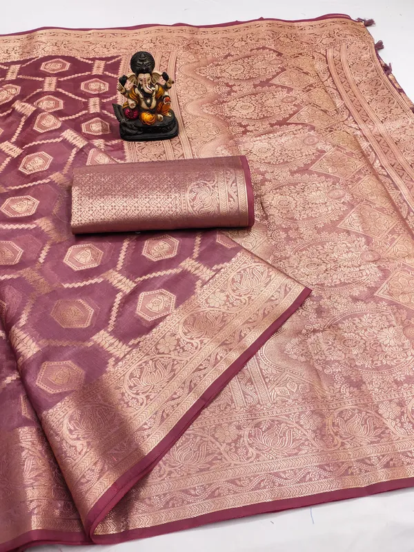 Pink_Woven_Silk_Saree_with_Traditional_Zari_Work