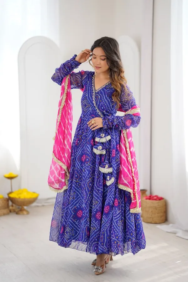 Fox_Georgette_With_Print_Gown