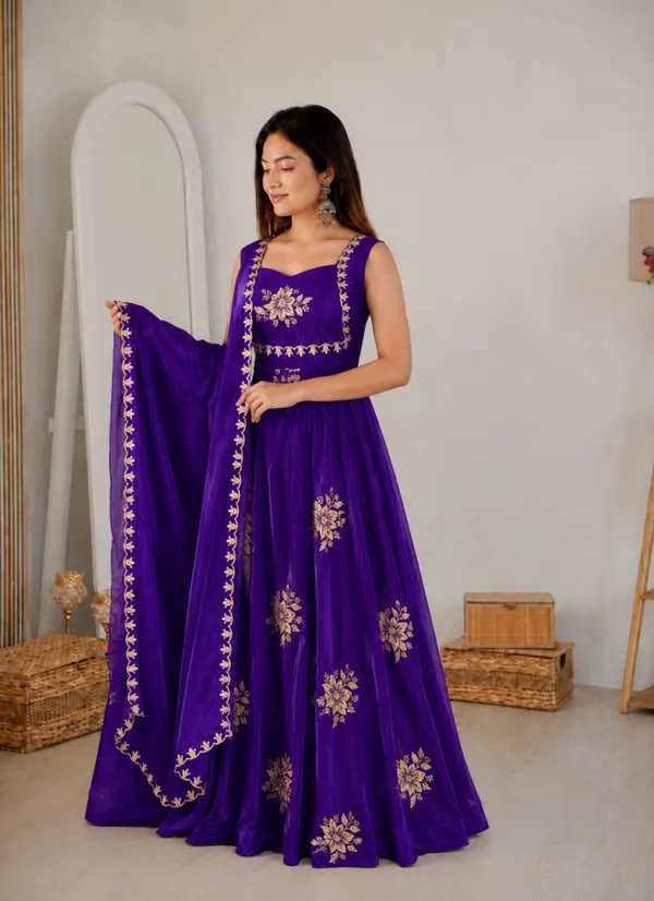 Purple_Silk_Floral_Embroidered_Lehenga_Choli_For_Women