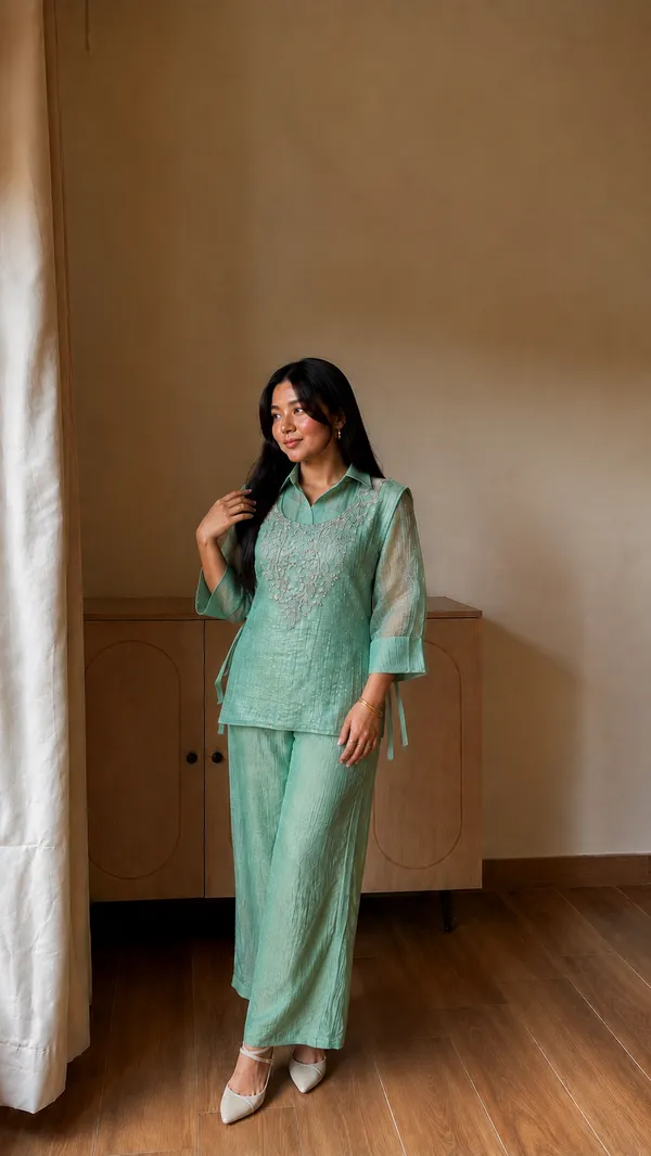 Women’s_Mint_Green_Hand_Work_Embroidered_Kurta_Palazzo_Set