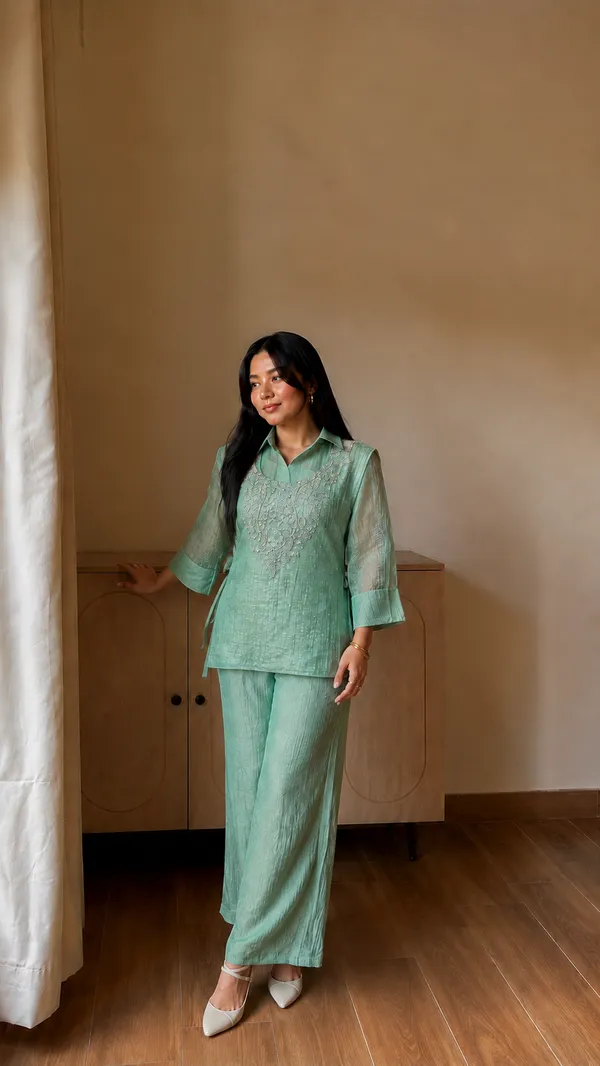 Women’s_Mint_Green_Hand_Work_Embroidered_Kurta_Palazzo_Set