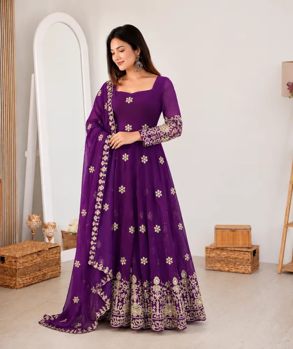 Purple_Georgette_Embroidered_Anarkali_Gown_For_Women