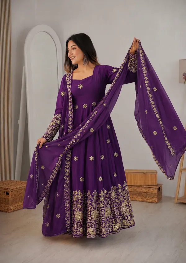 Purple_Georgette_Embroidered_Anarkali_Gown_For_Women