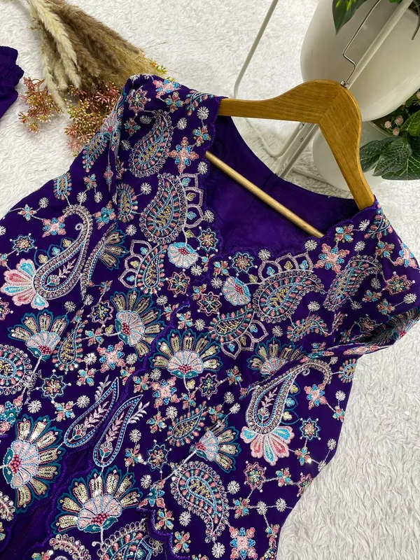 Blue_Embroidered_Kurta_with_Palazzo_&_Dupatta_Set