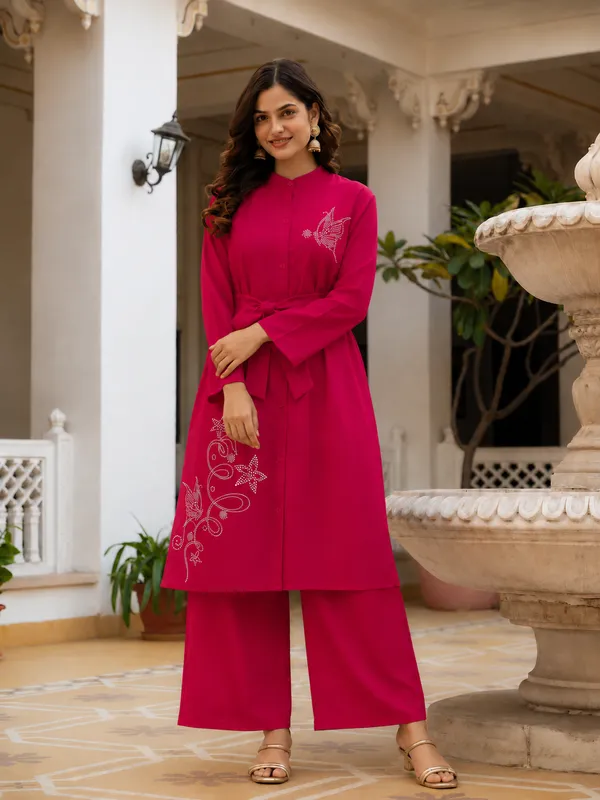 Kurti__+_Plazzo_(Both_Side_Pocket