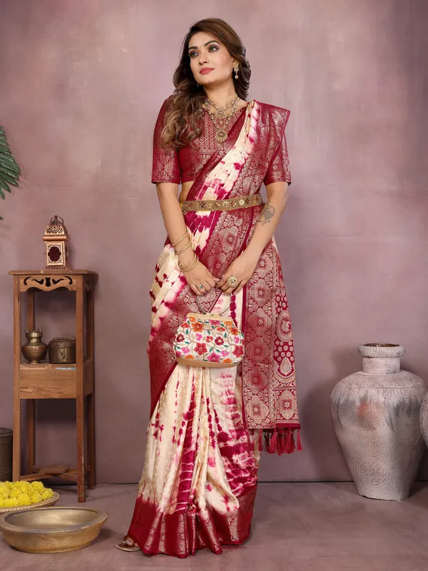 Original_Hand_Made_Sibory_Soft_Satin_Silk_Sareefor_Boutique_Series