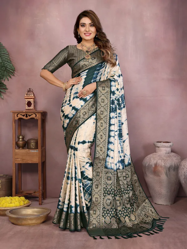 Original_Hand_Made_Sibory_Soft_Satin_Silk_Sareefor_Boutique_Series