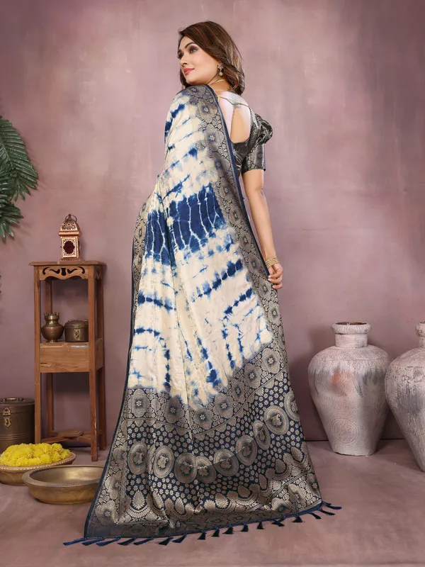 Original_Hand_Made_Sibory_Soft_Satin_Silk_Sareefor_Boutique_Series
