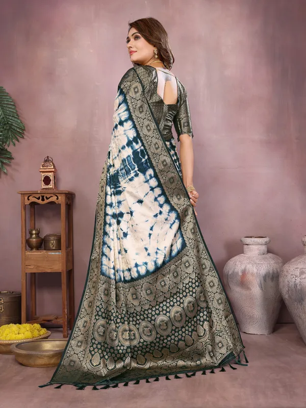 Original_Hand_Made_Sibory_Soft_Satin_Silk_Sareefor_Boutique_Series