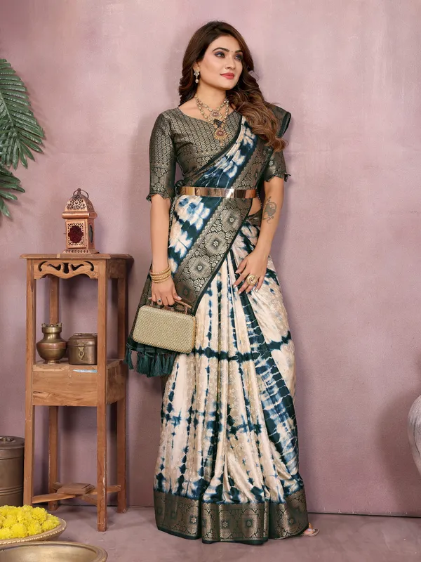 Original_Hand_Made_Sibory_Soft_Satin_Silk_Sareefor_Boutique_Series