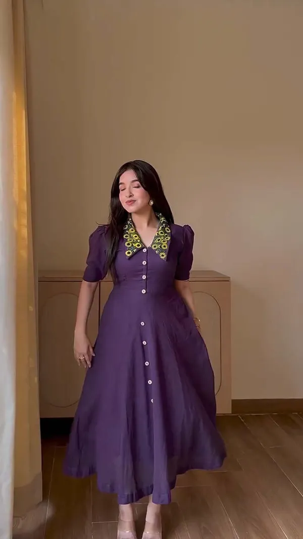 Women’s_Purple_Embroidered_Floral_Collar_Longline_Kurti_Top