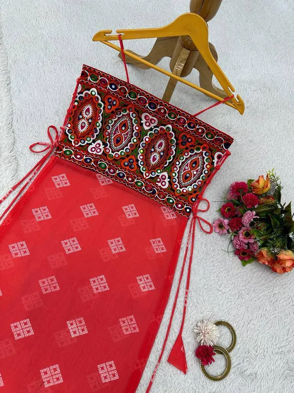 Women’s_Red_Printed_Embroidered_Kurti_with_Wide-Leg_Jeans_–_Trendy_Indo-Western_Fusion_Wear