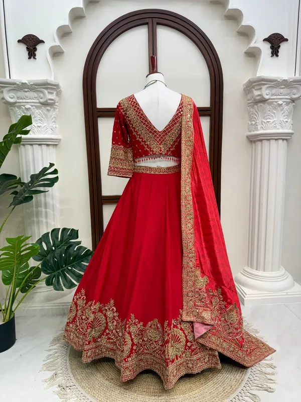 Women’s_Red_Embroidered_Lehenga_Choli_with_Designer_Dupatta_Bridal_&_Festive_Ethnic_Wear_Set