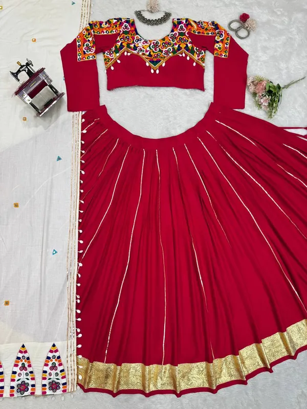 Women’s_Maroon_Embroidered_Lehenga_Choli_with_Printed_Dupatta_–_Festive_Ethnic_Wear_Set