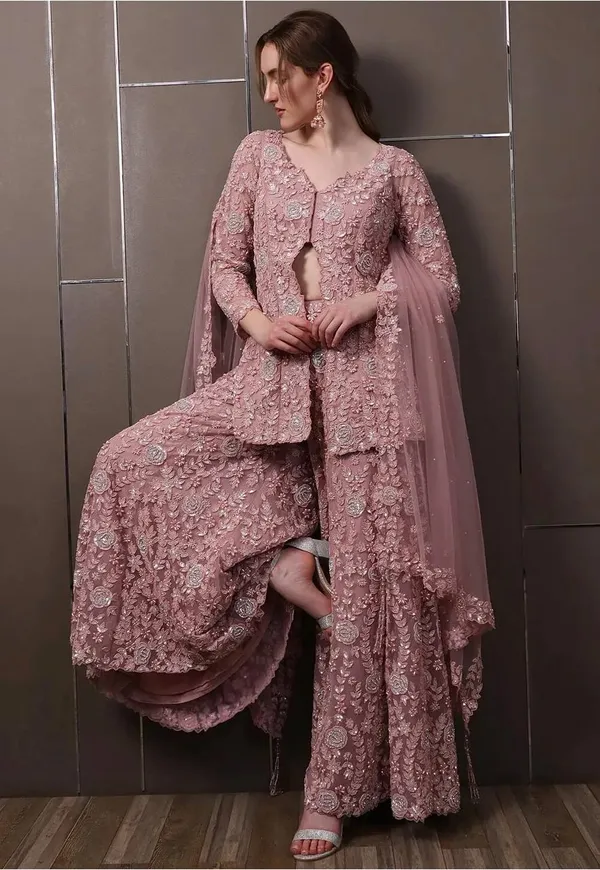 Rose_Pink_Georgette_Palazzo_Set