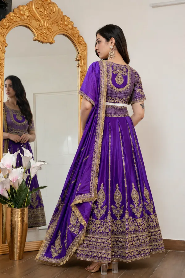 Purple_Vichitra_Silk_Embroidered_Bridal_Lehenga_Choli_For_Women