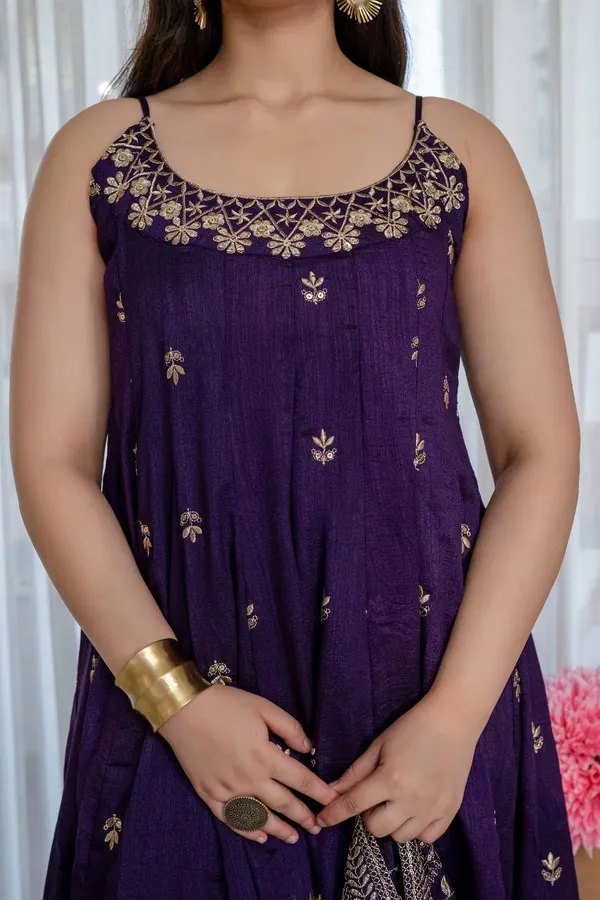 Purple_Silk_Embroidered_Anarkali_Suit_Set_For_Women