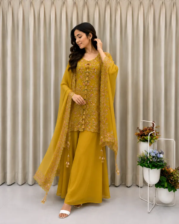 Yellow_Embroidered_Kurta_Palazzo_Set_with_Dupatta