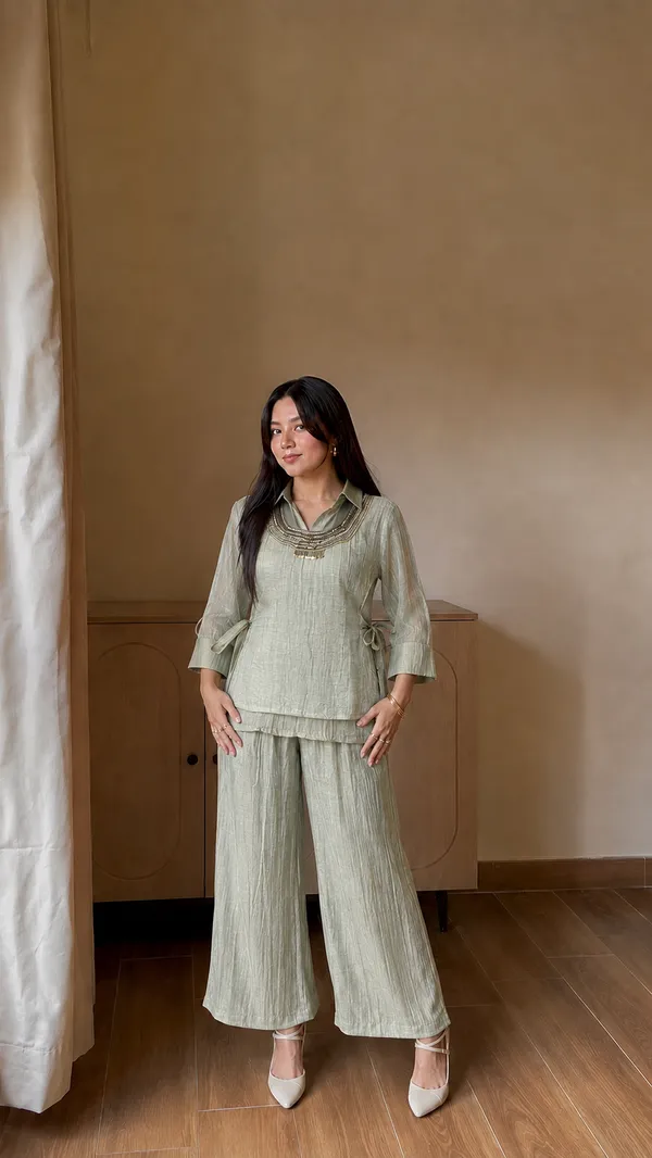 Sage_Green_Hand_Work_Embroidered_Kurta_Palazzo_Set_–_Elegant_Festive_&_Party_Wear_Ethnic_Co-Ord_Set