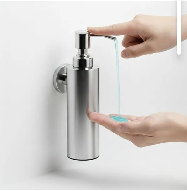 AMG_stainless_Steel_Liquid__Shower_Gel_Dish_Wash_Soap_Dispenser_