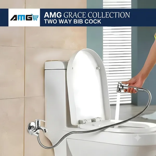 Amg_Grace_Series_Brass_2_Way_Bib_Cock_|_2_in_1_Tap_(Pack_of_1)_for_Bathroom_&_Kitchen_Chrome_Finish_Silver_Plated_2in_1_Faucet_(Wall_Mount_Installation_Type)