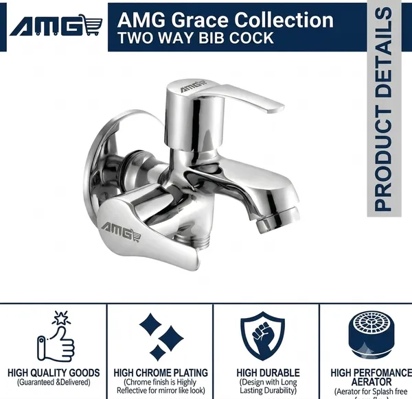 Amg_Grace_Series_Brass_2_Way_Bib_Cock_|_2_in_1_Tap_(Pack_of_1)_for_Bathroom_&_Kitchen_Chrome_Finish_Silver_Plated_2in_1_Faucet_(Wall_Mount_Installation_Type)
