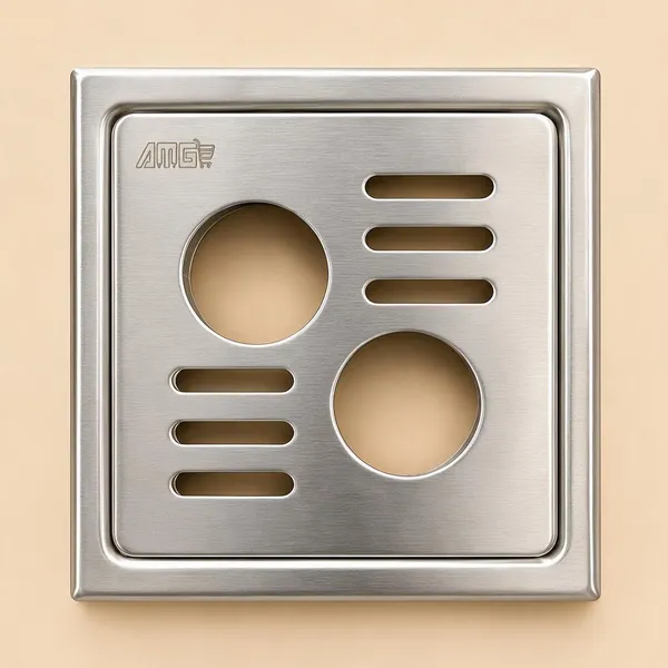 Amg_Swastik_Square_Floor_Drain_Jali_5X5_Double_Hole