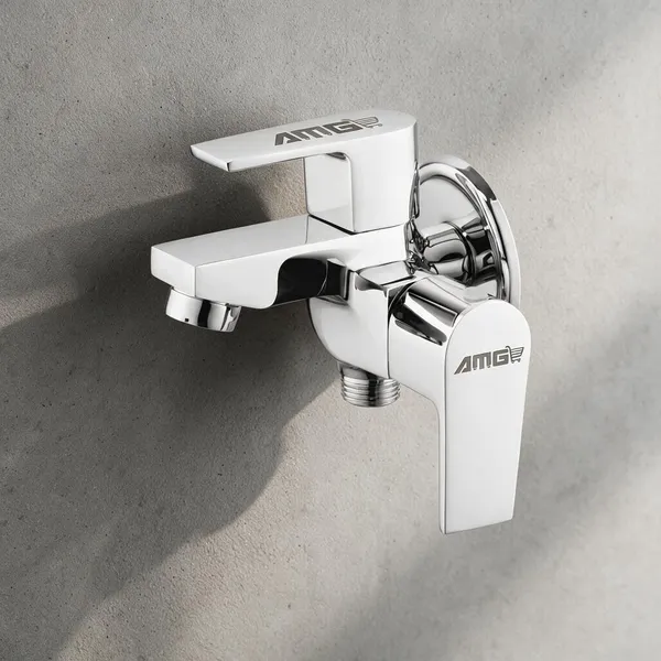 AMG__AURA_Brass_2_Way_Bib_Cock_2_In_1_Tap_Two_Way_Two_In_One_Faucet_With_Wall_Flange_Chrome