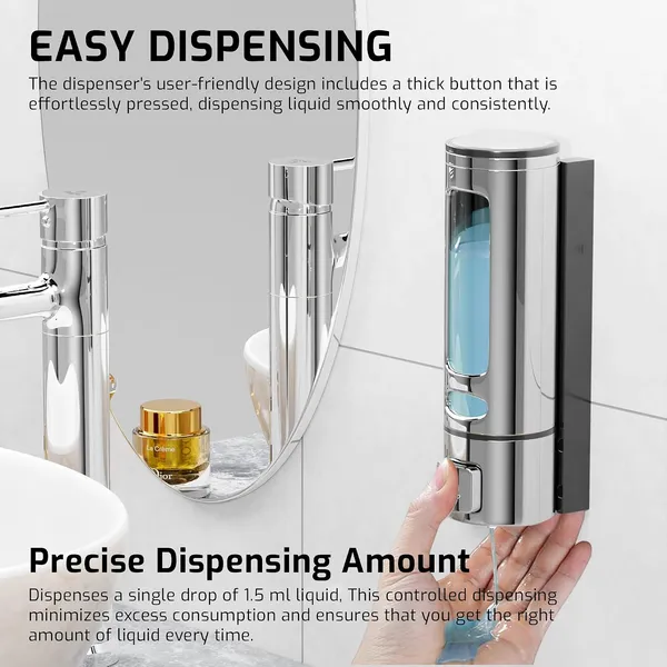 AMG_Liquid_Sanitizer_Shower_Gel_Dish_Wash_Soap_Dispenser_For_Bathroom_Kitchen_400_Ml_Capacity_Wall_Mounted_Chrome_Pack_Of_3