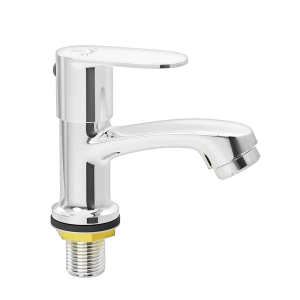 AMG_Brass_Pillar_Tap_For_Wash_Basin_Pillar_Cock_Quarter_Turn_Ceramic_Disc_Cartridge_Foam_Flow_Chrome_Koroit