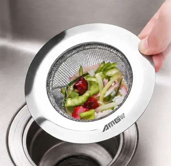 AMG_Stainless_Steel_Sink_Strainer_Jali_For_Kitchen_Drain_Fine_Mesh_Filter_Stopper_For_Food_Waste_Anti_Clog_Sink_Drain_Basket_4_5_Inch_11_5_Cm