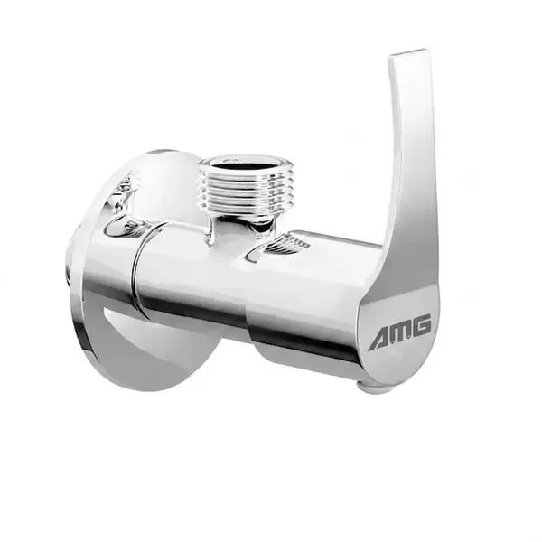 AMG_GRACE_Brass_Angle_Valve_Stop_Cock_With_Wall_Flange_Chrome_Finish