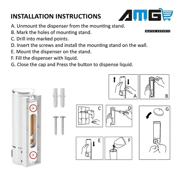 AMG_Liquid_Sanitizer_Shower_Gel_Dish_Wash_Soap_Dispenser_For_Bathroom_Kitchen_400_Ml_Capacity_Wall_Mounted_White_Pack_Of_1_Plastic