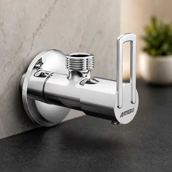 AMG_NEW_DELUX__Brass_Angle_Valve_Stop_Cock_With_Wall_Flange_Chrome_Finish