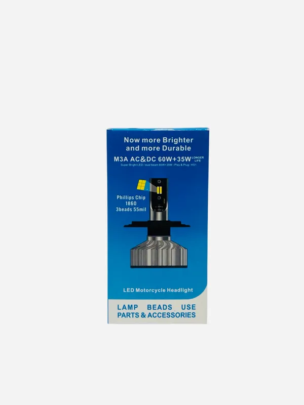Aluminium_M3A_60W_Led_Motorcycle_Headlight_Bulb
