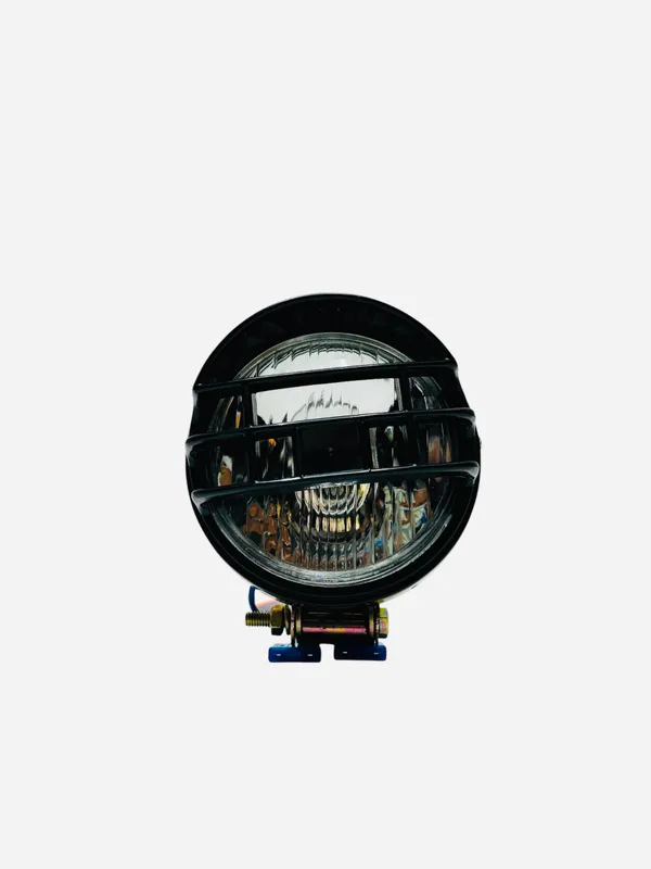 Glass-Tech_Black_Round_Grille_Auxiliary_Auto_Light