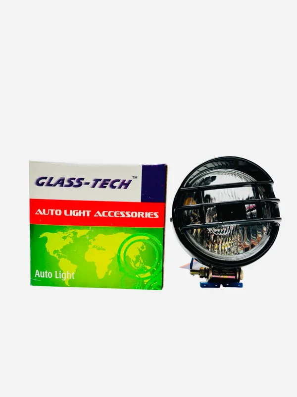 Glass-Tech_Black_Round_Grille_Auxiliary_Auto_Light