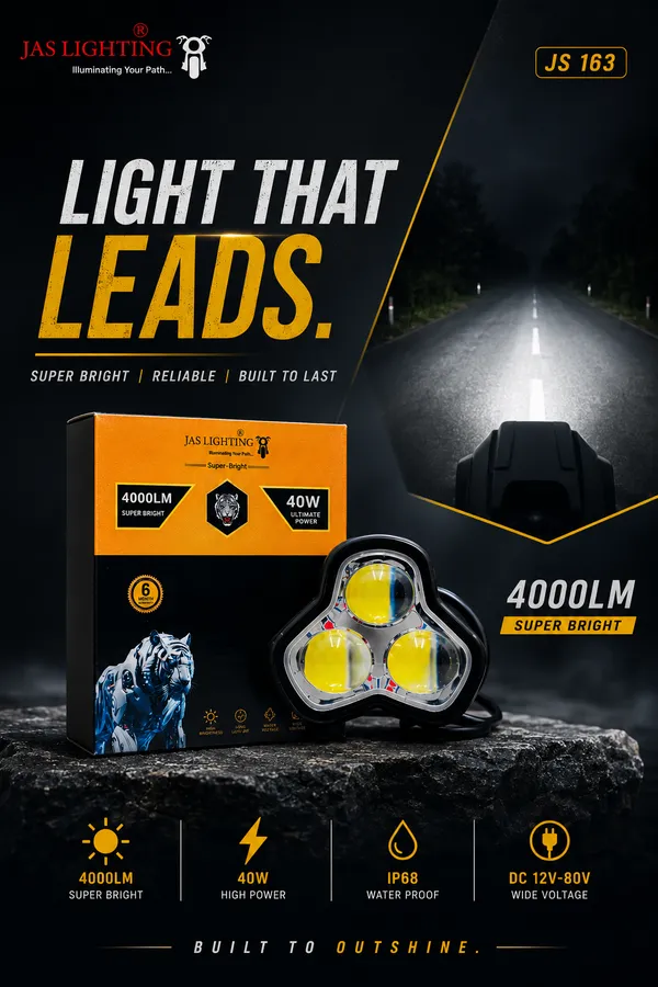 Black_Aluminium_Metal_Body_Jas_3_Led_Triangle_Car_Motorcycle