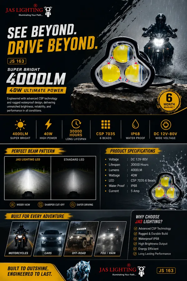 Black_Aluminium_Metal_Body_Jas_3_Led_Triangle_Car_Motorcycle