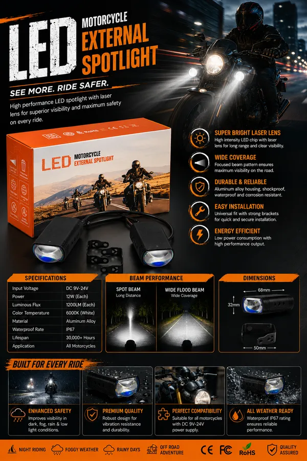 Black_Aluminium_Metal_Body_Jas_Way_Maker_Projector_Car_Motorcycle