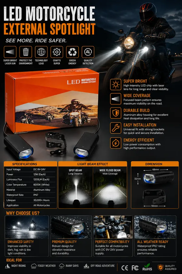 Black_Aluminium_Metal_Body_Jas_Way_Maker_Projector_Car_Motorcycle