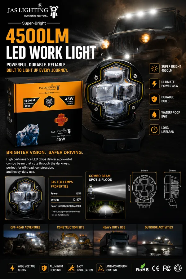 Black_Aluminium_Metal_Body_Jas_4_Led_New_Projector_Car_Motorcycle