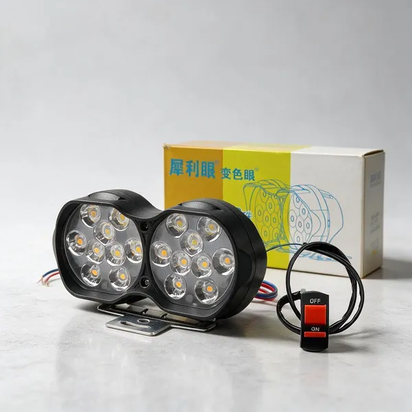 Plastic_Dual_Lens_Led_Auxiliary_Light_With_Switch