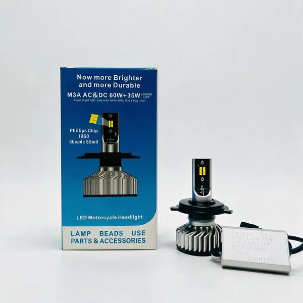 Aluminium_M3A_60W_Led_Motorcycle_Headlight_Bulb