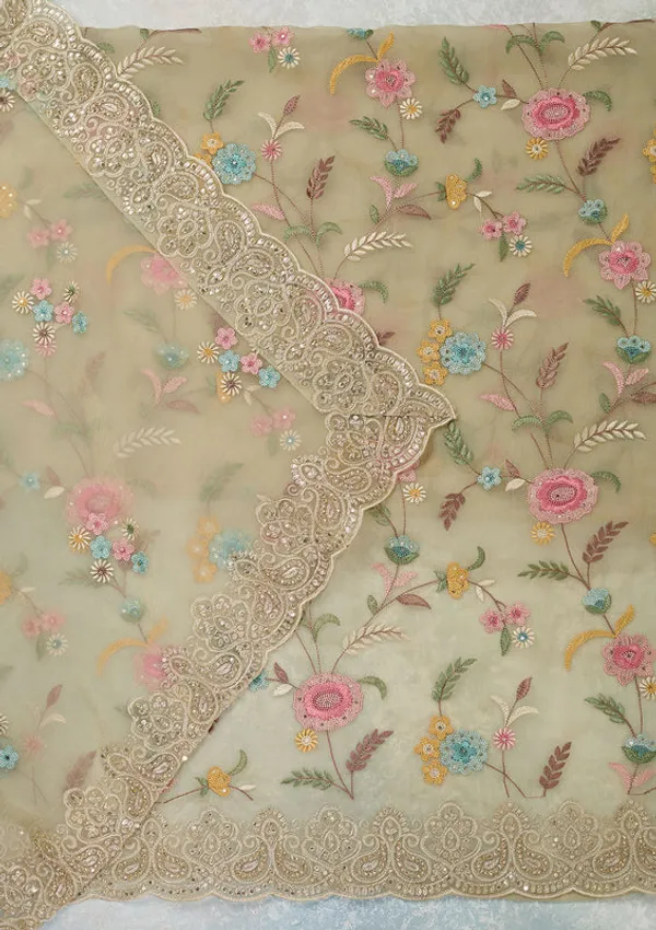 Pista_Green_Organza_Floral_Threadwork_Unstitched_Dress_Material_With_Matching_Bottom_And_Dupatta