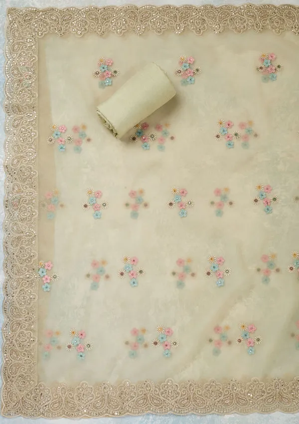 Pista_Green_Organza_Floral_Threadwork_Unstitched_Dress_Material_With_Matching_Bottom_And_Dupatta