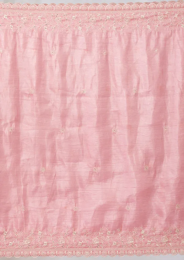 Pink_Tissue_Threadwork_Straight_Kurta_With_Sharara_And_Dupatta