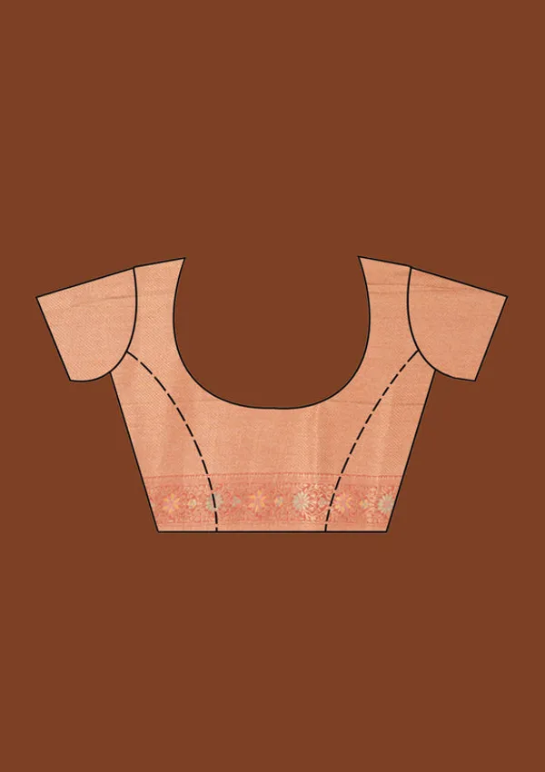 Baby_Pink_Silk_Jaal_Saree_With_Matching_Blouse_Piece