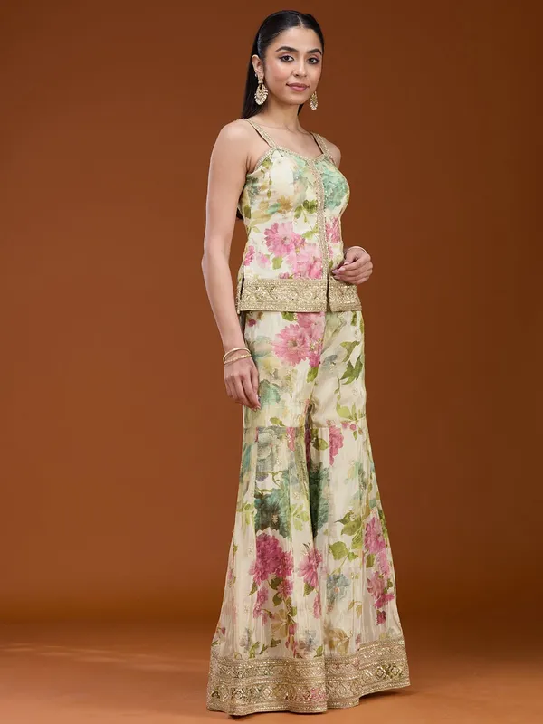 Off_White_Printed_Crepe_Readymade_Salwar_Suit