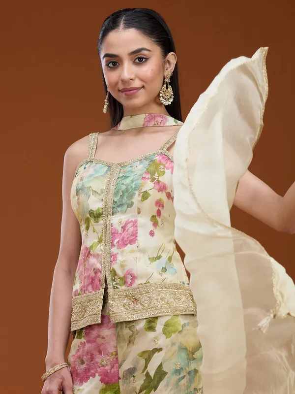 Off_White_Printed_Crepe_Readymade_Salwar_Suit